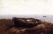 Frederic Edwin Church The Old Boat Spain oil painting artist